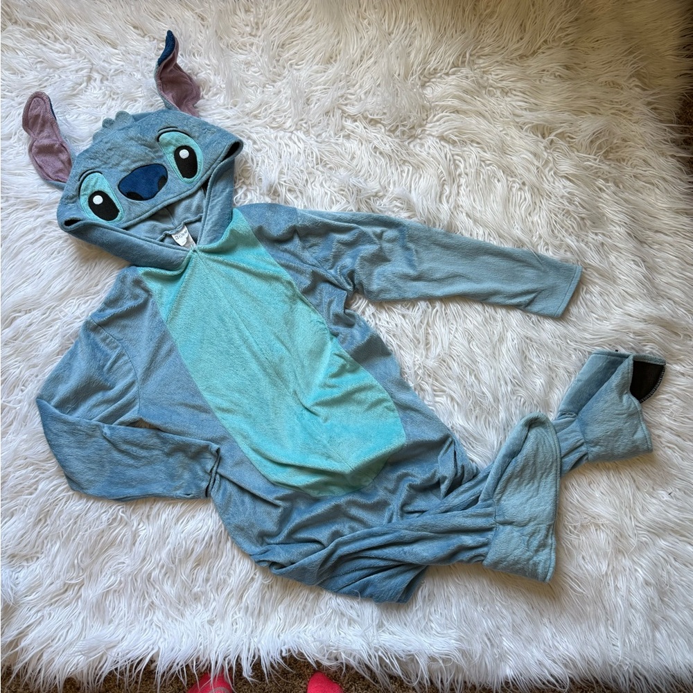 Disney Blue and Gray Kids One Piece Footie